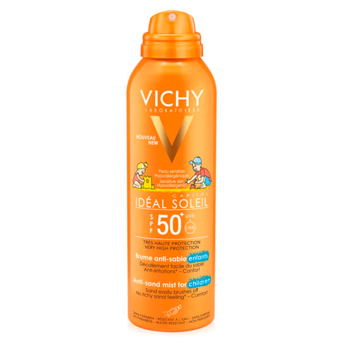 Spray Protezione Solare Ideal Soleil Vichy MB001900 (200 ml) Spf 50 50+ 200 ml