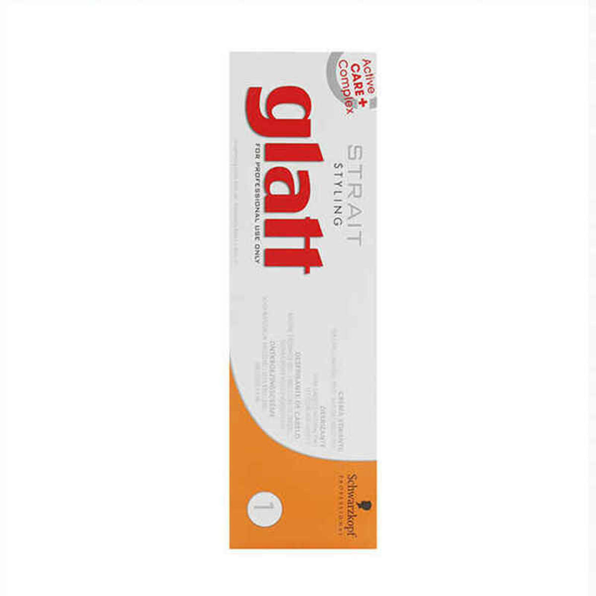 Trattamento Lisciante per Capelli Strait Styling Glatt Schwarzkopf Pro. (2 pcs)