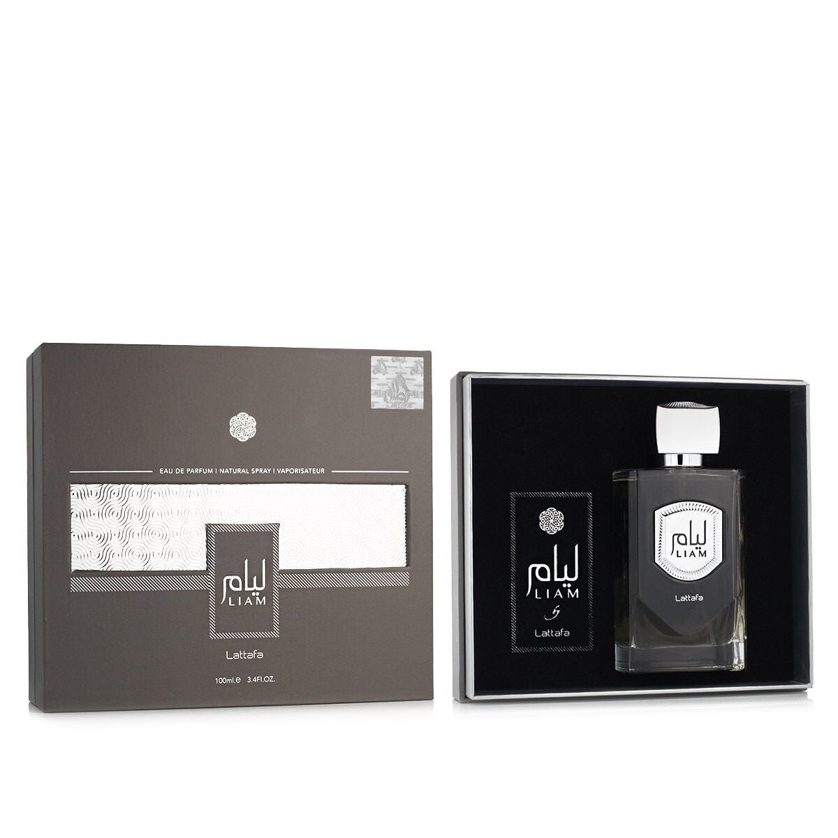 Profumo Unisex Lattafa Liam Grey EDP