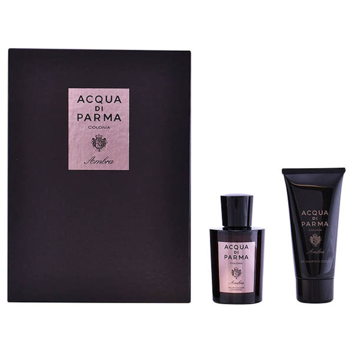 Cofanetto Profumo Uomo Acqua Di Parma Ambra EDC 2 Pezzi