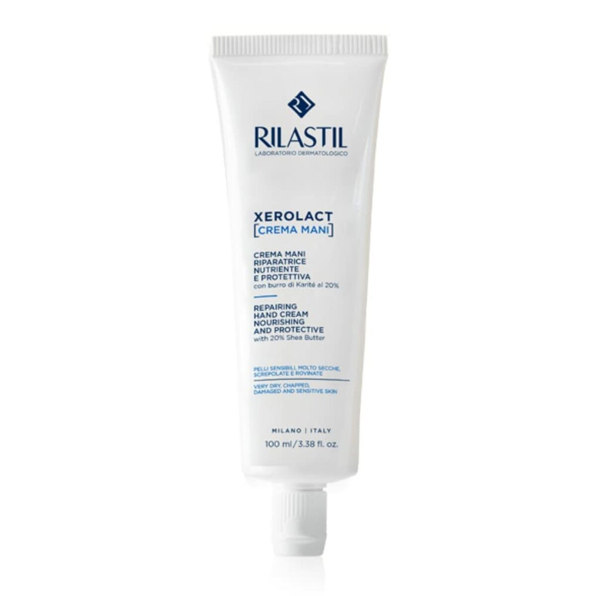 Crema Mani Rilastil Xerolact 100 ml Complesso Riparatore