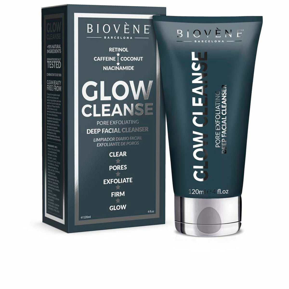Crema Detergente Biovène Glow Cleanse 120 ml