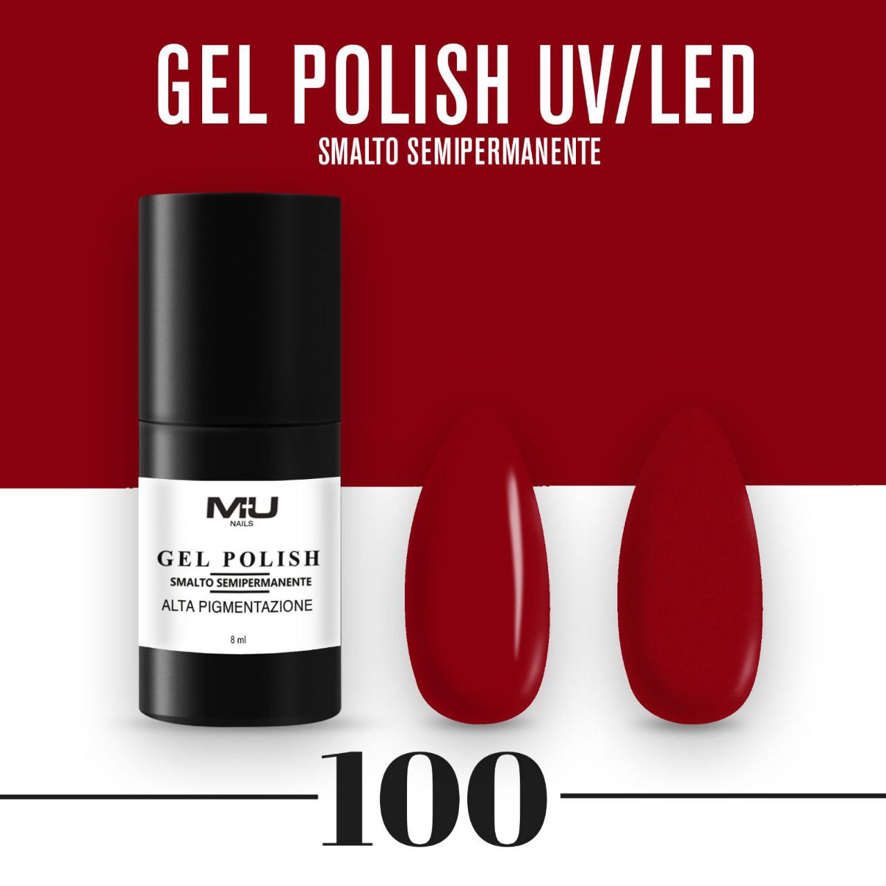 Smalto gel polish uv led semipermanente 8 ml