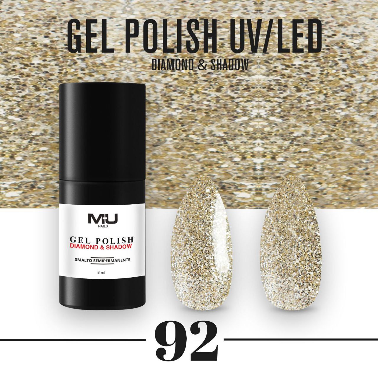 Smalto gel polish uv led semipermanente 8 ml