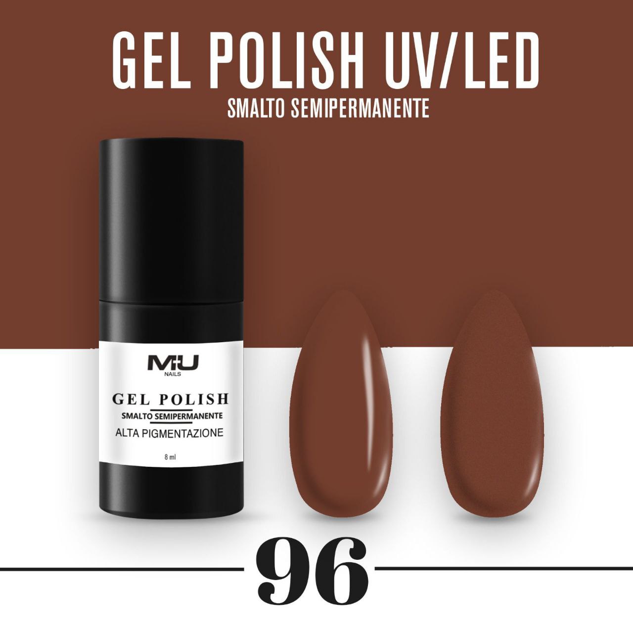 Smalto gel polish uv led semipermanente 8 ml