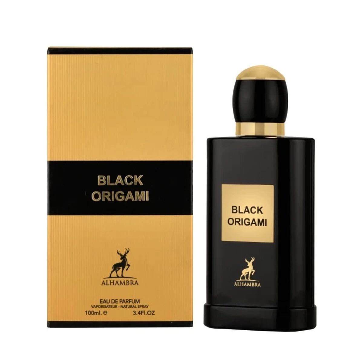 Profumo Unisex Maison Alhambra Black Origami EDP