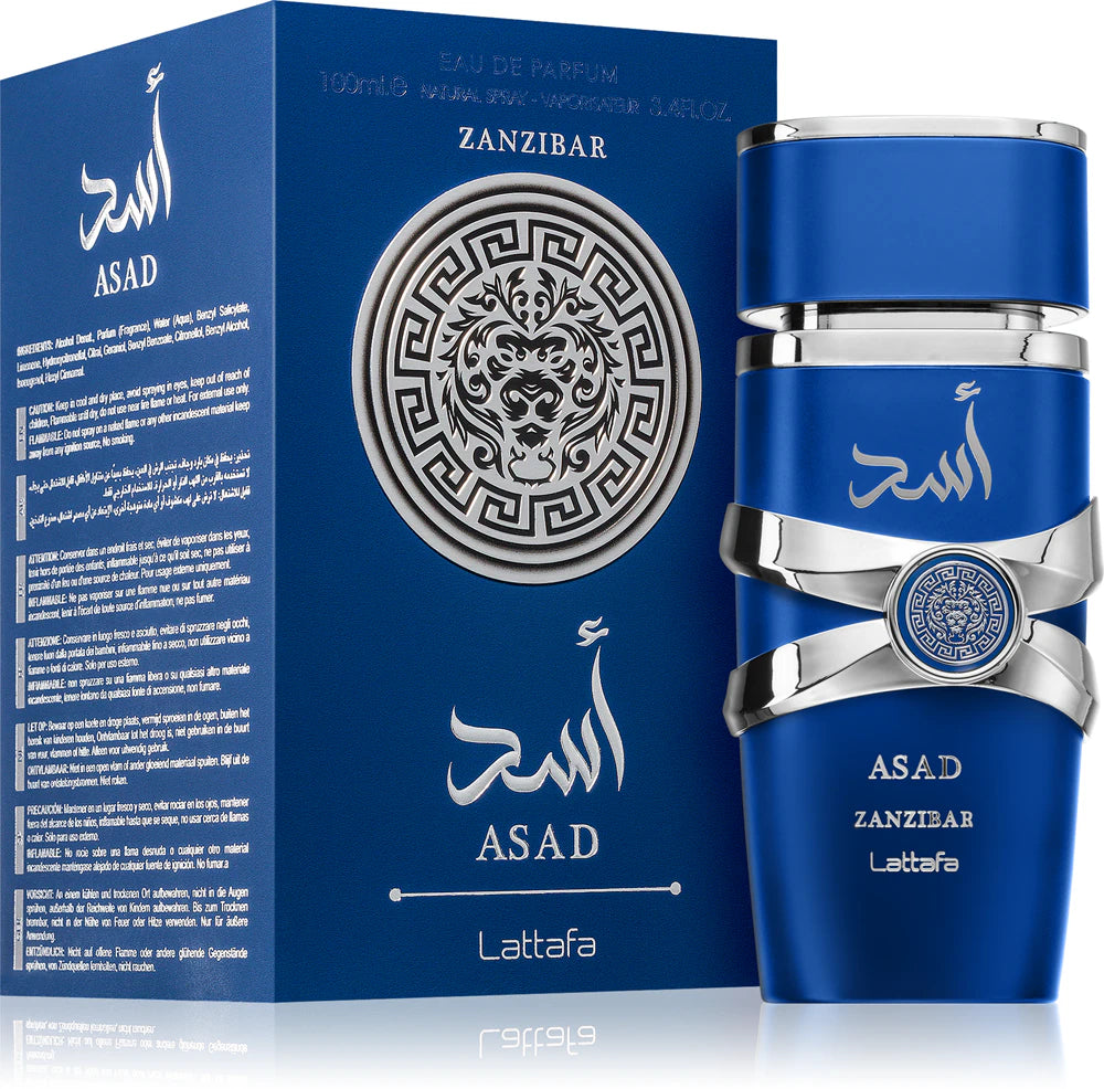 Profumo Donna Lattafa Asad Zanzibar EDP
