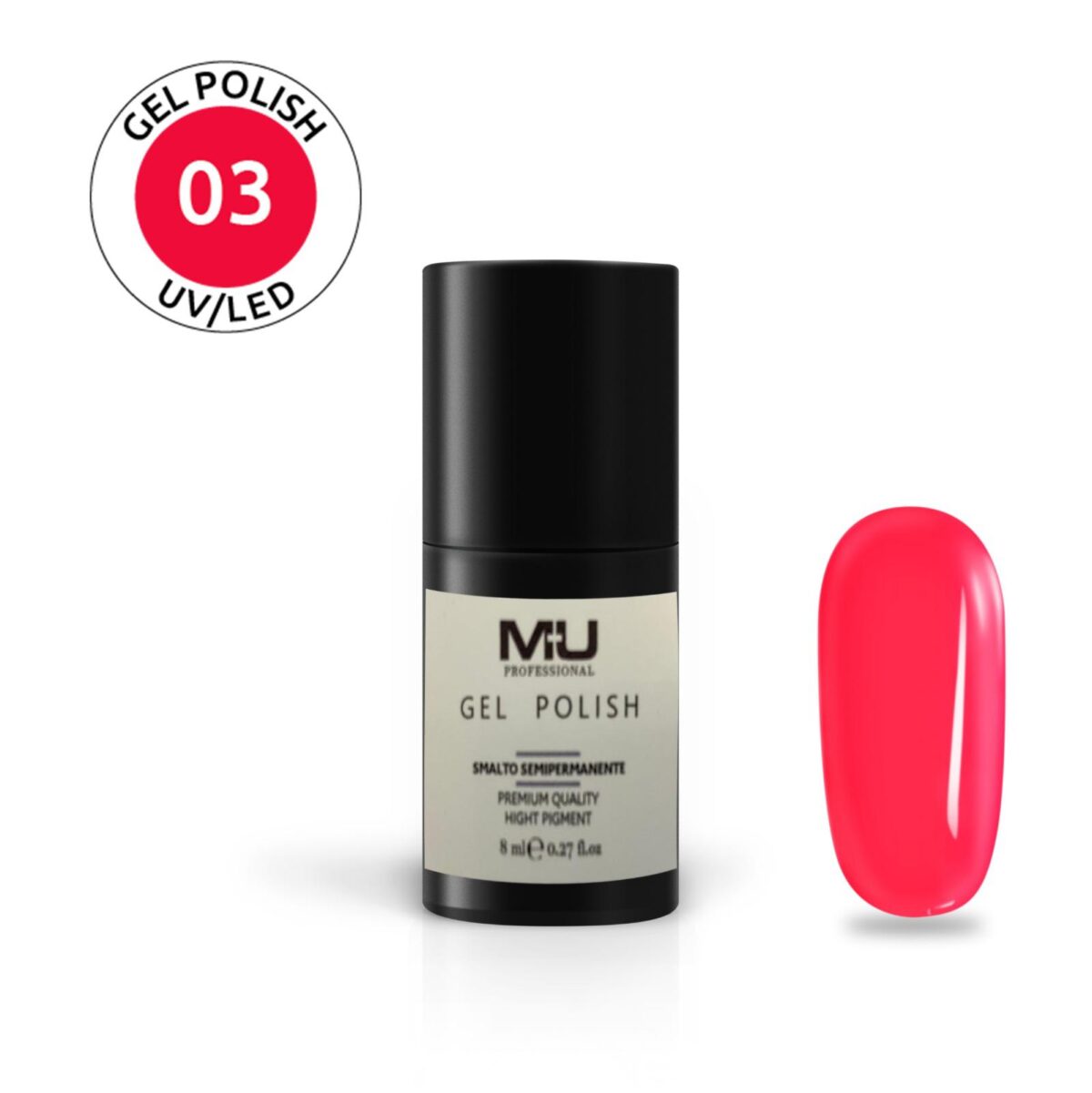 Smalto gel polish uv led semipermanente 8 ml