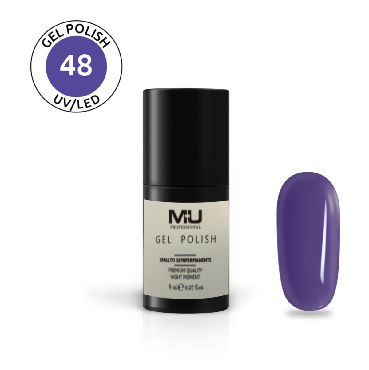 Smalto gel polish uv led semipermanente 8 ml