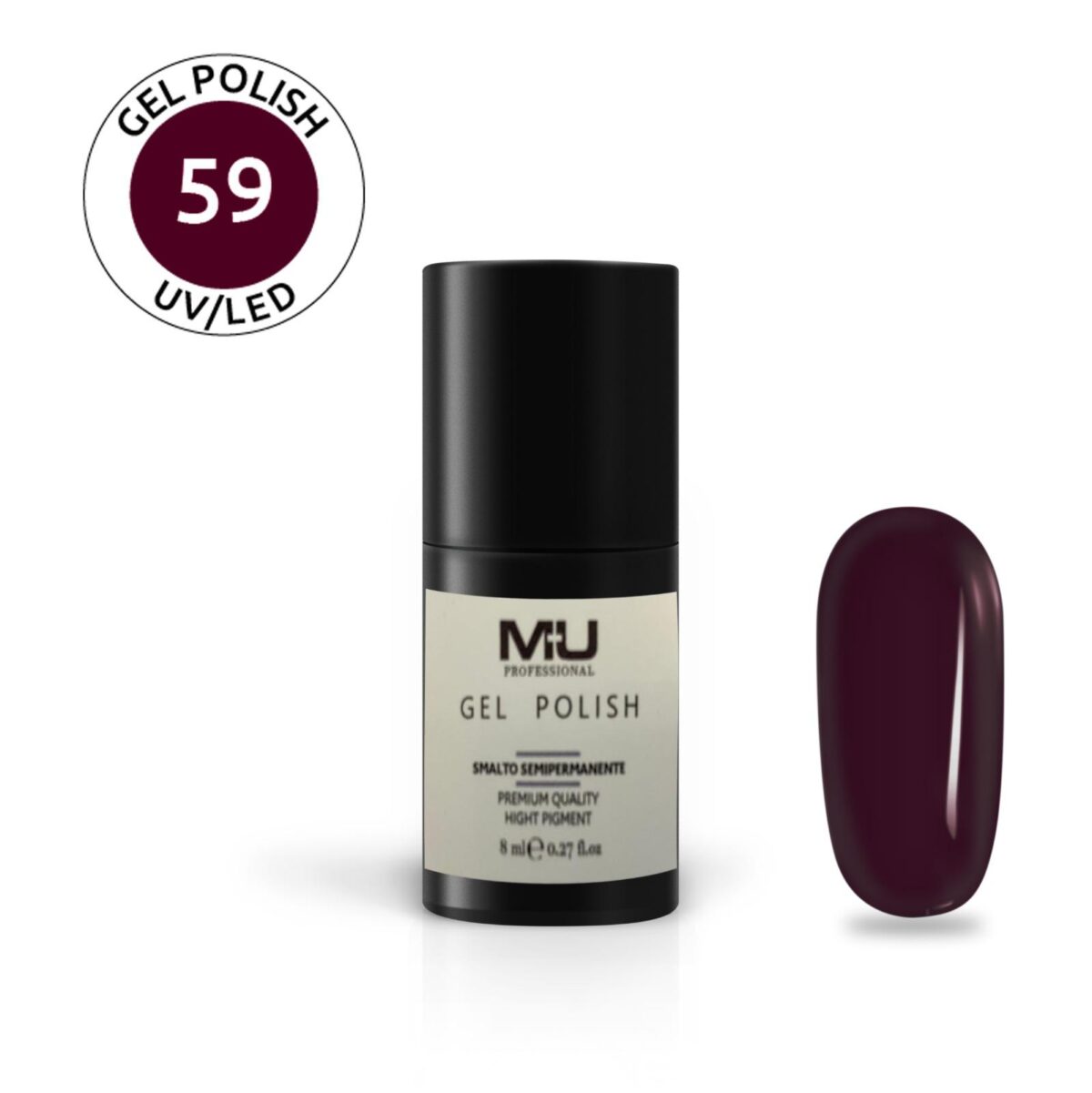Smalto gel polish uv led semipermanente 8 ml