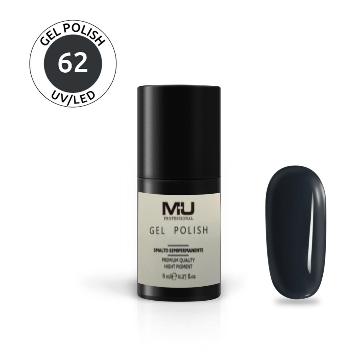 Smalto gel polish uv led semipermanente 8 ml