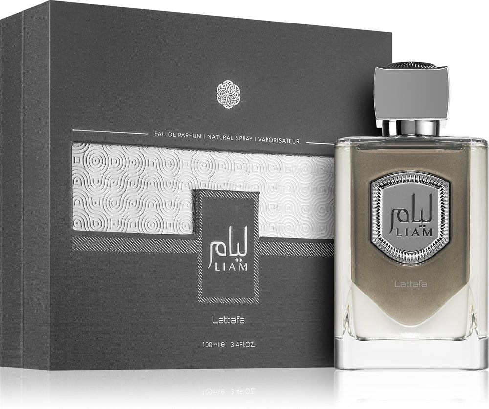 Profumo Unisex Lattafa Liam Grey EDP