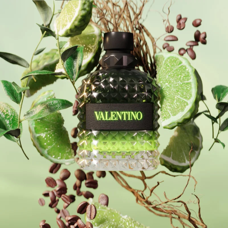 Profumo Uomo Valentino Uomo Born in Roma Green Stravaganza EDT 100 ml
