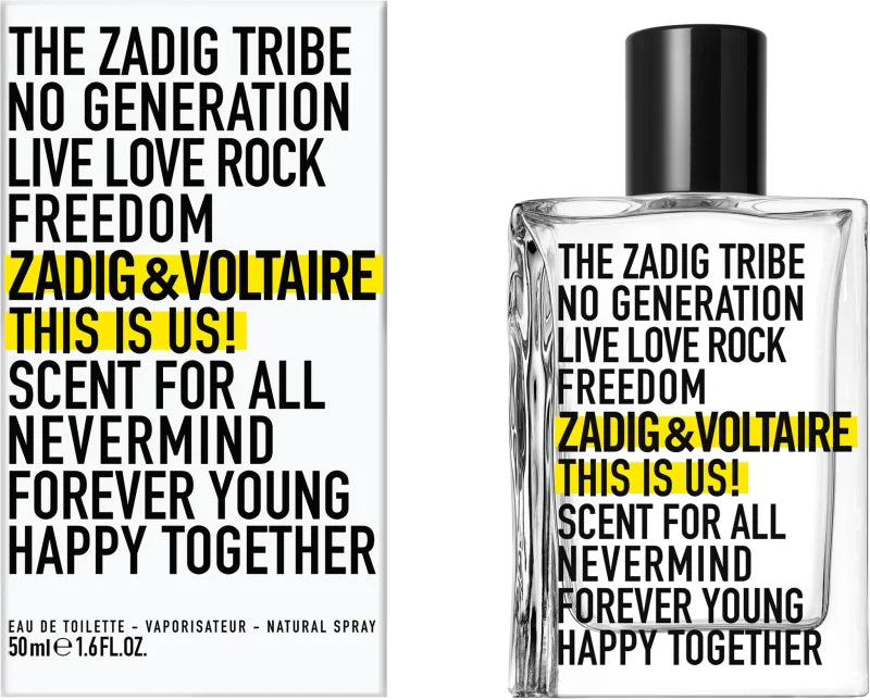 Profumo Unisex Zadig & Voltaire EDT This is Us! L'Eau for All 50 ml