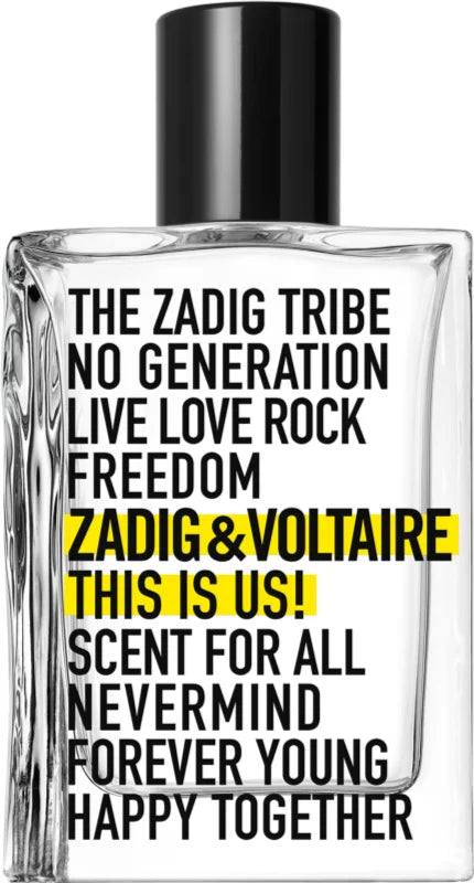 Profumo Unisex Zadig & Voltaire EDT This is Us! L'Eau for All 50 ml