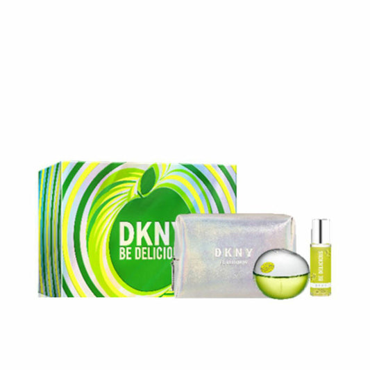Cofanetto Profumo Unisex DKNY Be Delicious EDP 3 Pezzi