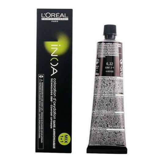 Tintura Senza Ammoniaca Inoa L'Oreal Professionnel Paris LINOA632 Nº 6,32 (60 g) 60 g