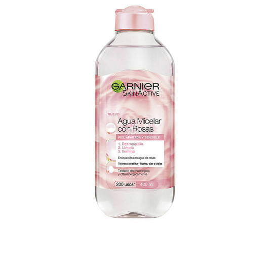 Acqua Micellare Struccante Garnier Skinactive Agua Rosas di rose 400 ml