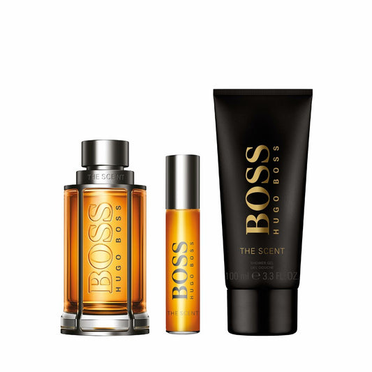 Cofanetto Profumo Uomo Hugo Boss The Scent 3 Pezzi EDT