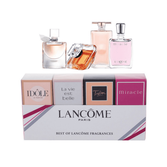 Lancome Best Of Fragrances Set - Tresor 7.5ml, Idole 5ml, La Vie Est Belle 4ml, Miracle 5ml