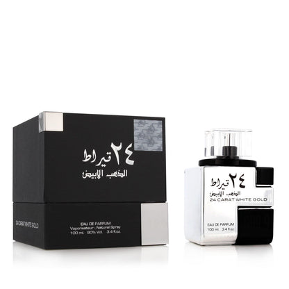 Profumo Unisex Lattafa 24 Carat White Gold EDP