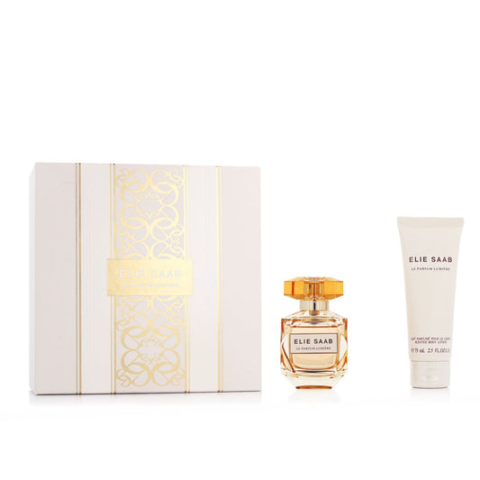 Cofanetto Profumo Donna Elie Saab Le Parfum Lumiere EDP 2 Pezzi