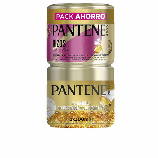Maschera per Capelli Pantene ricci 2 x 300 ml