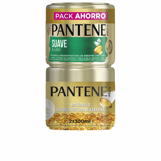 Maschera per Capelli Pantene Keratin 2 x 300 ml
