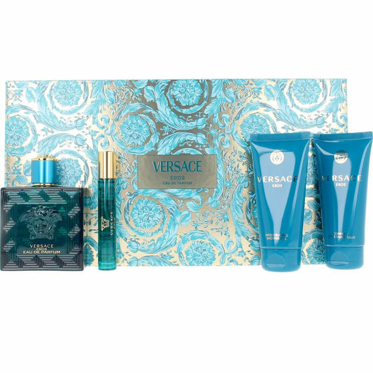 Cofanetto Profumo Uomo Versace EROS EDP 4 Pezzi