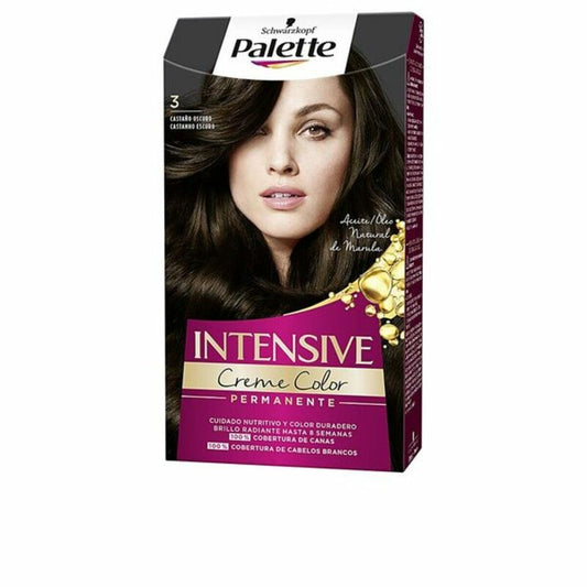 Tintura Permanente Palette Intensive 3 Schwarzkopf Castano Scuro (1 Unità)