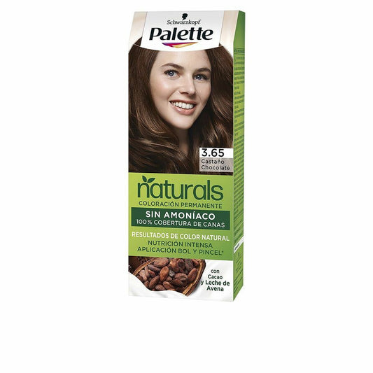 Tintura Permanente Schwarzkopf Palette Natural Nº 3.65