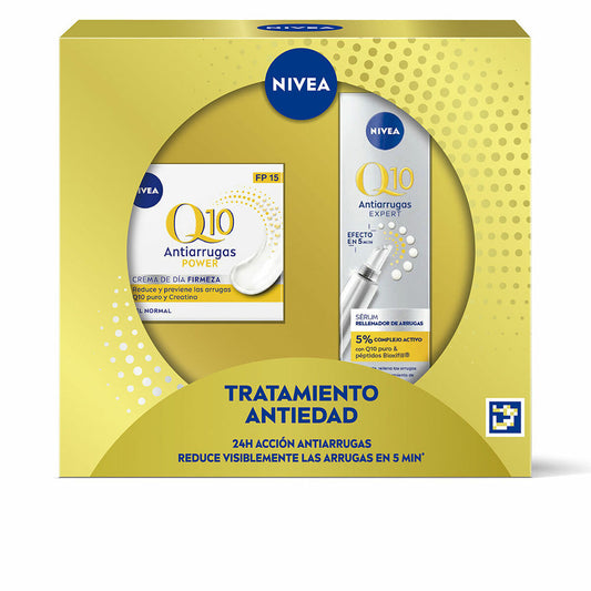 Cofanetto Cosmetica Donna Nivea Q10 ANTI-ARRUGAS Antietà 2 Pezzi