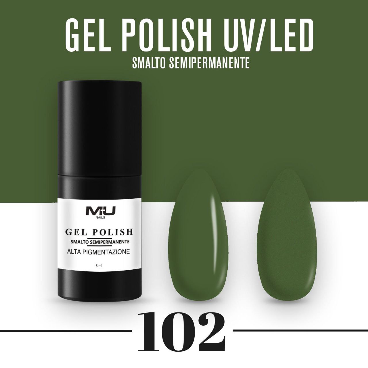 Smalto gel polish uv led semipermanente 8 ml