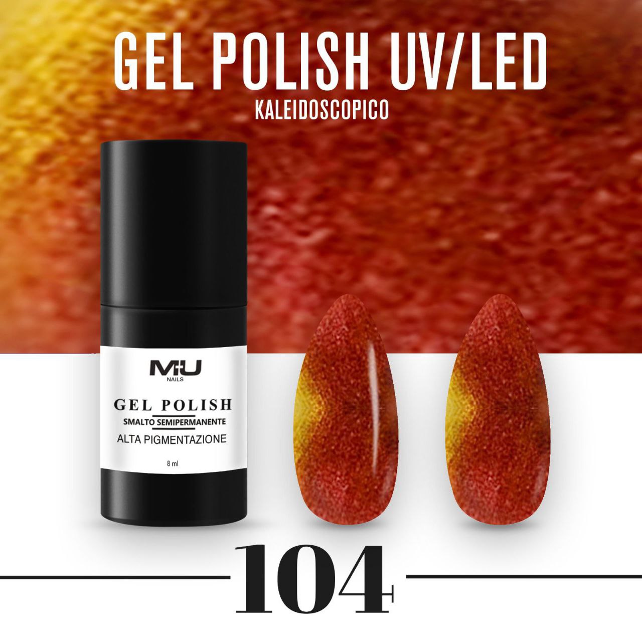 Smalto gel polish uv led semipermanente 8 ml