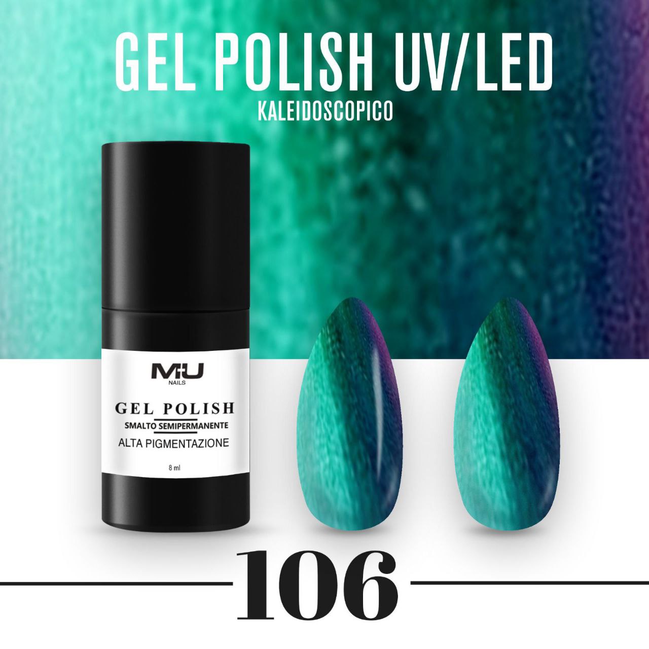 Smalto gel polish uv led semipermanente 8 ml