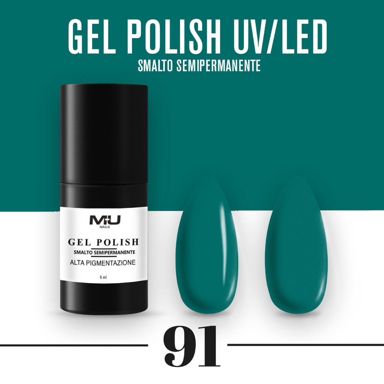 Smalto gel polish uv led semipermanente 8 ml