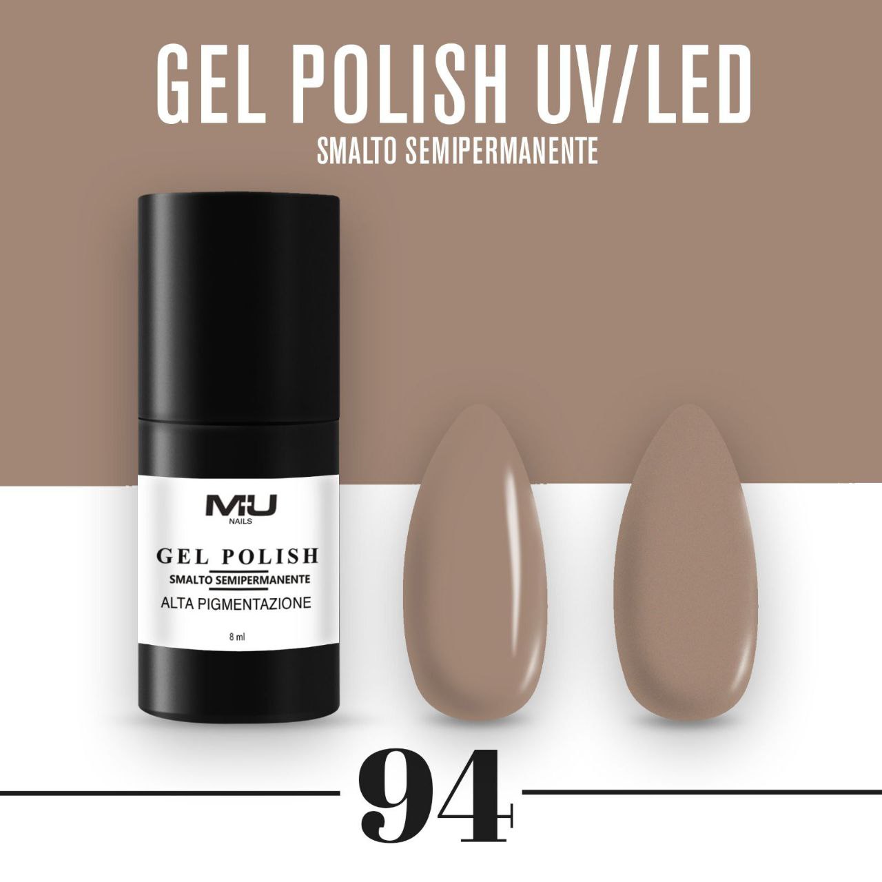 Smalto gel polish uv led semipermanente 8 ml