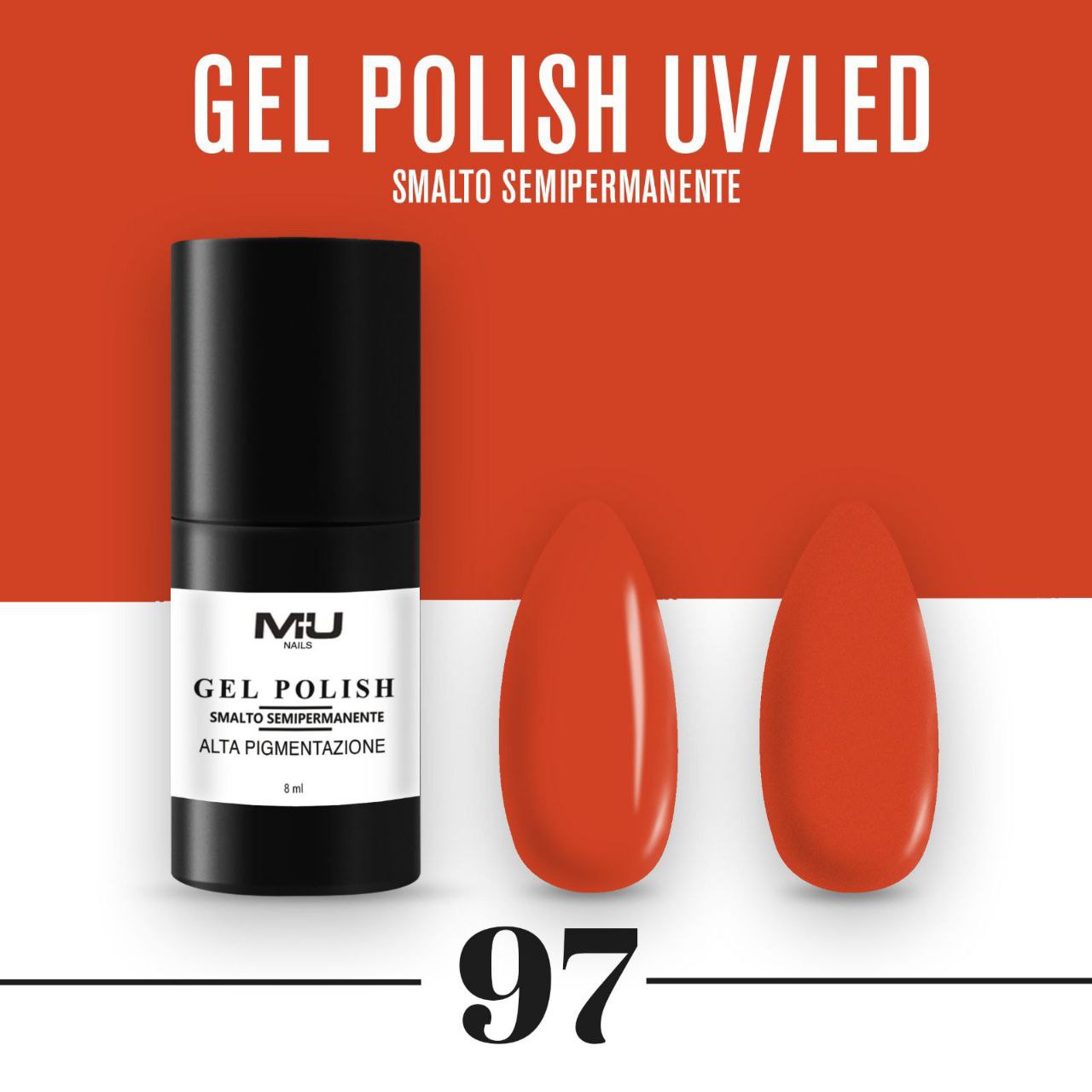 Smalto gel polish uv led semipermanente 8 ml
