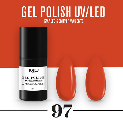 Smalto gel polish uv led semipermanente 8 ml