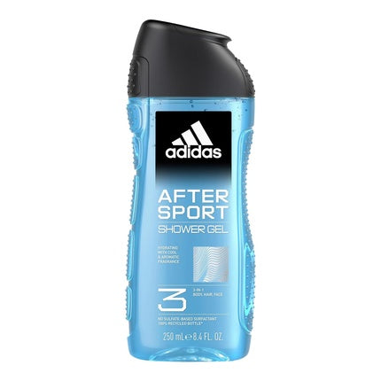 Adidas 3in1 After Sport Doccia Schiuma for Him With Aromatic Fresh Scent Grapefruit 250 ml