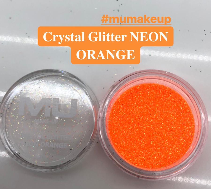 Crystal glitter nail art mu make up