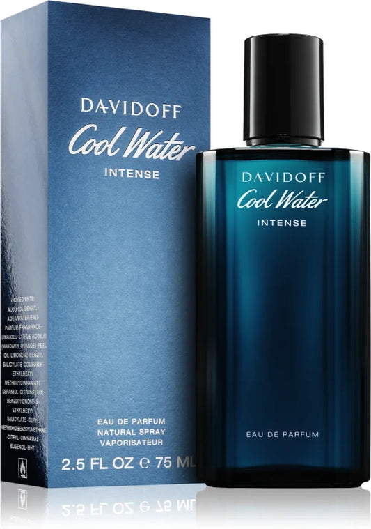 Profumo Uomo Davidoff EDP Cool Water Intense 75 ml