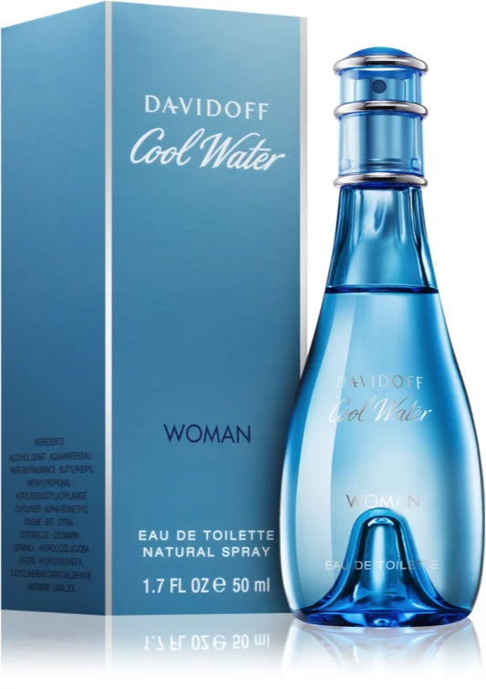 Profumo Donna Davidoff EDT Cool Water For Women 50 ml