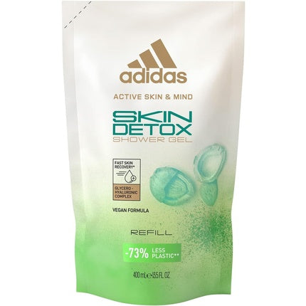 Adidas Active Skin & Mind Skin Detox Doccia Schiuma Refill 400 ml