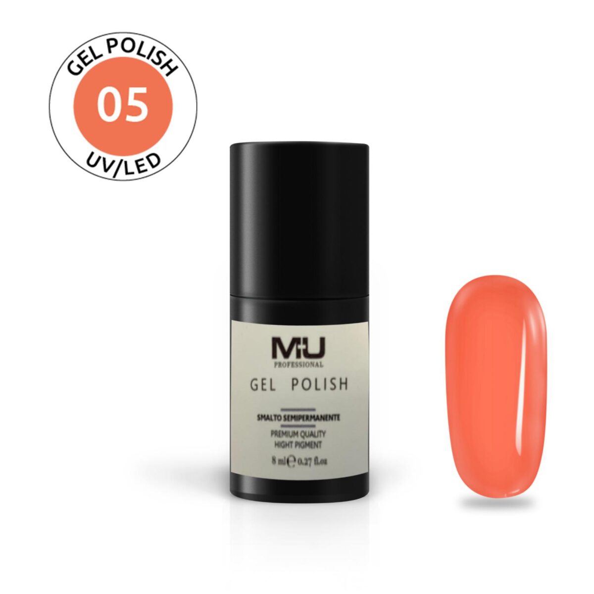 Smalto gel polish uv led semipermanente 8 ml