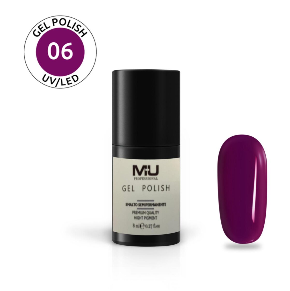 Smalto gel polish uv led semipermanente 8 ml