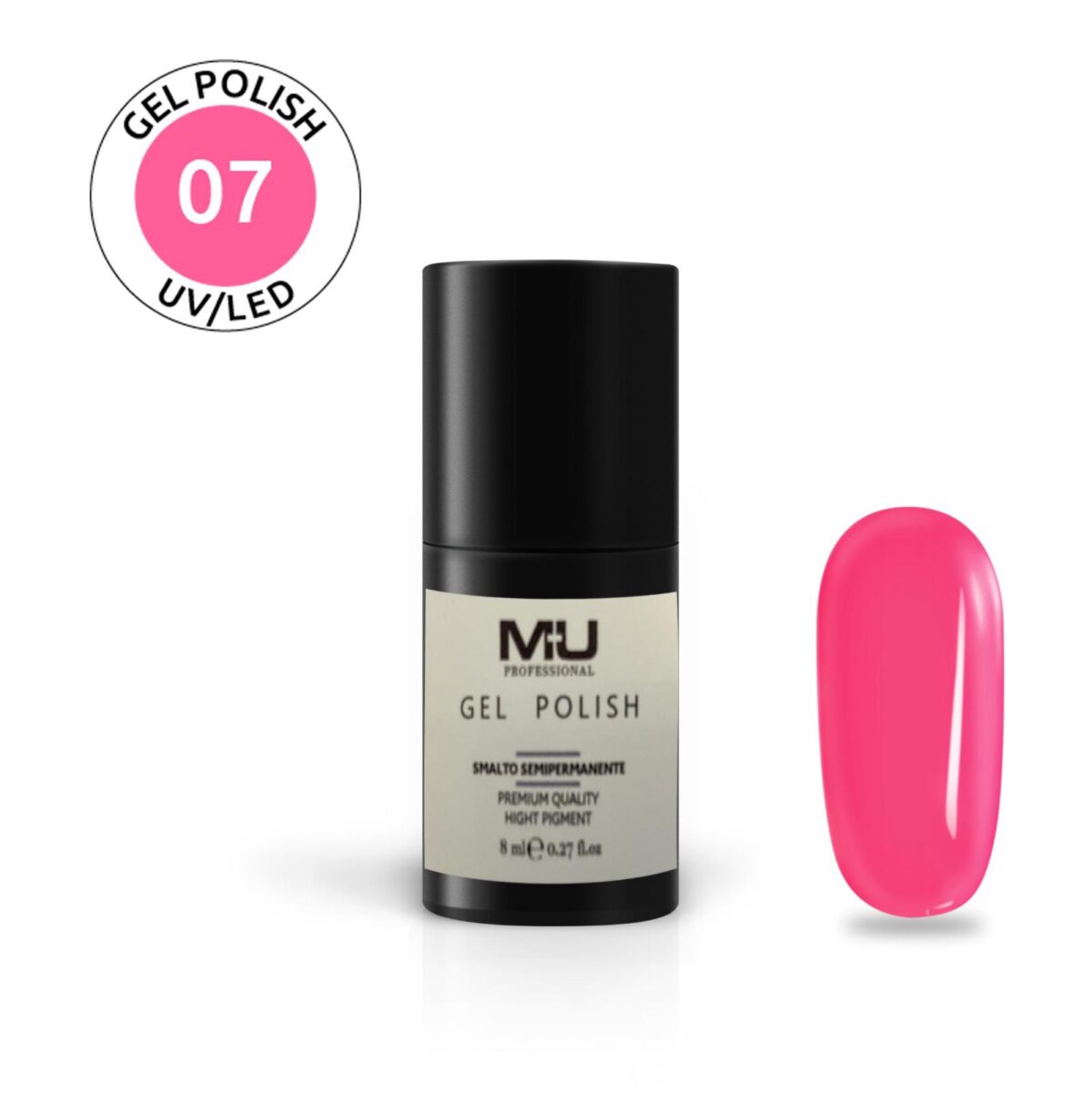 Smalto gel polish uv led semipermanente 8 ml