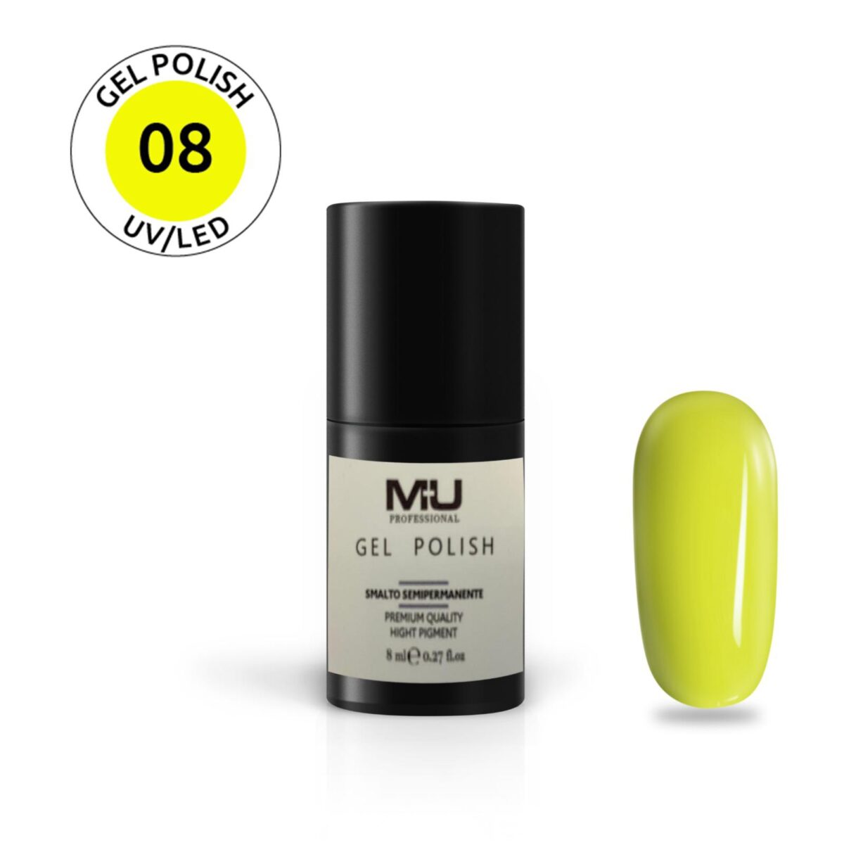 Smalto gel polish uv led semipermanente 8 ml