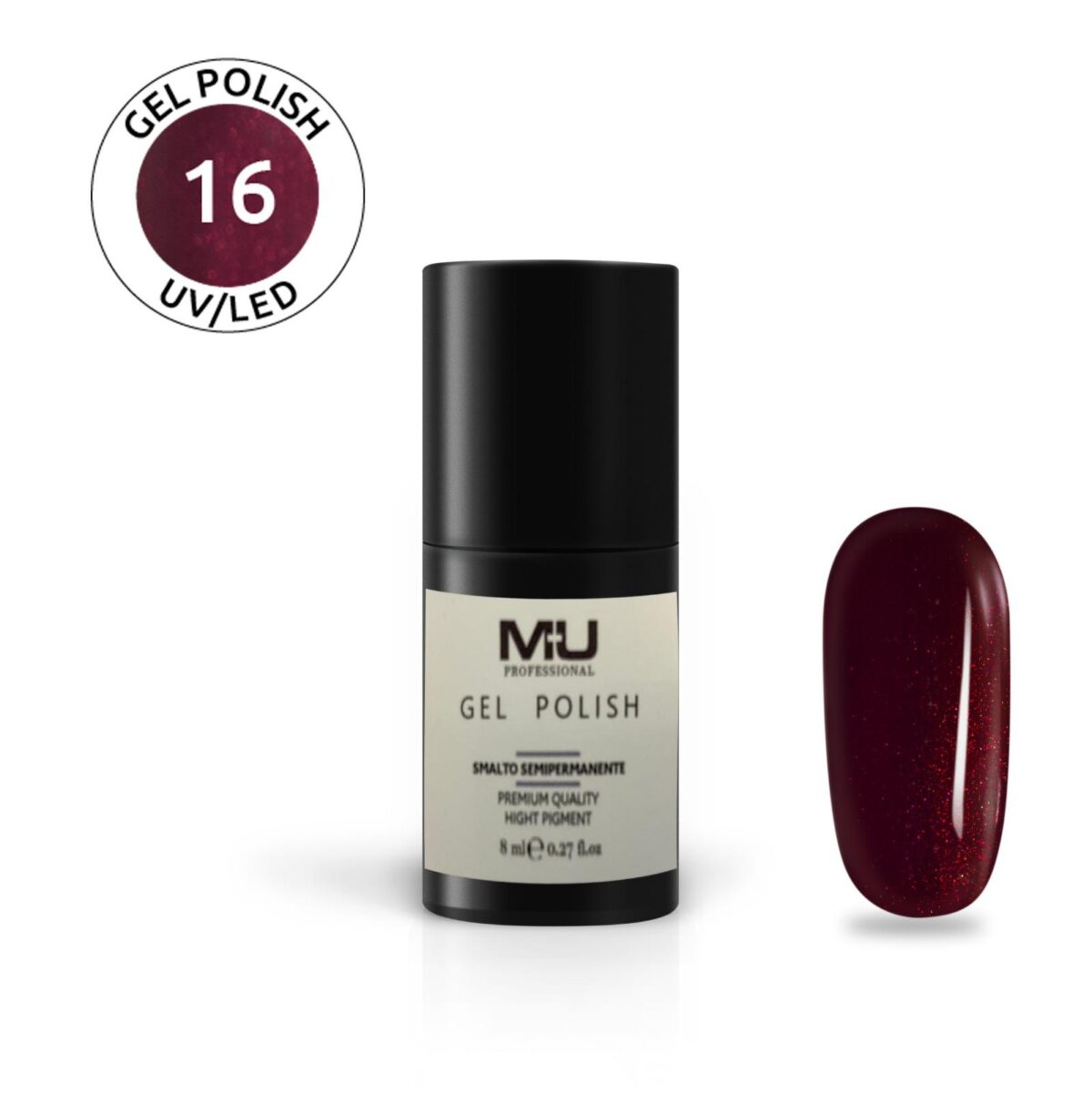 Smalto gel polish uv led semipermanente 8 ml