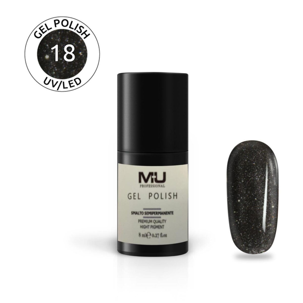 Smalto gel polish uv led semipermanente 8 ml